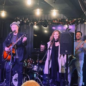 Band Wounded Lovers performing on stage
